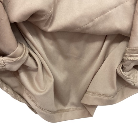 Adrianna Papell Tiered One Shoulder Gold Shimmery Cocktail Dress Sz 4 - Picture 4 of 7